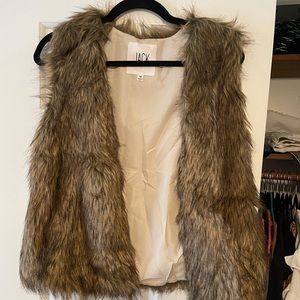 JACK by BB Dakota Boutique Fur Vest